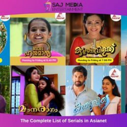 The Complete List of Serials in Asianet