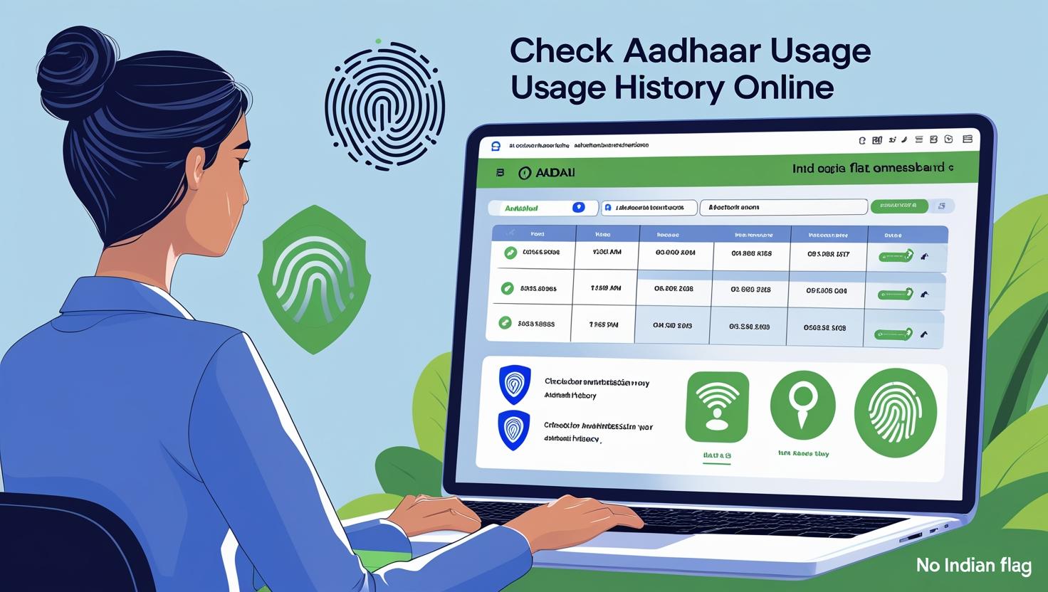 How to Check Aadhaar Authentication History