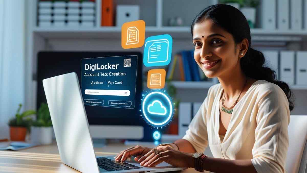 how to create a DigiLocker account