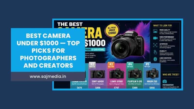 Best Camera Under 1000 — Top Picks for Photographers and Creators